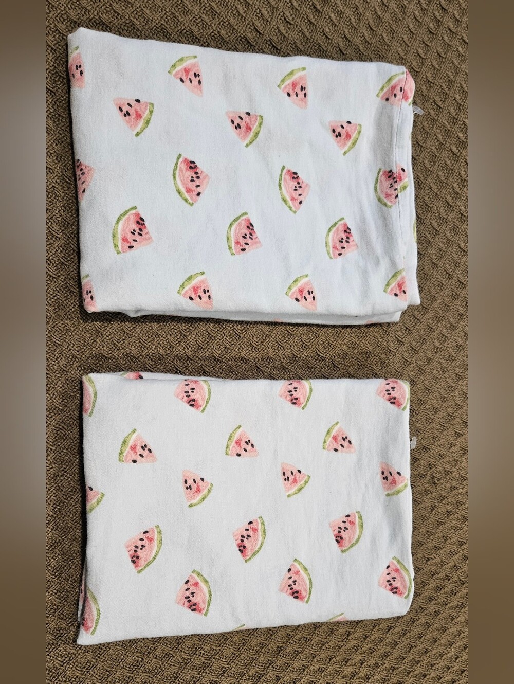 Isaac Mizrahi New York Watermelon Pattern Blue And Pink Standard Pillowcase, 2